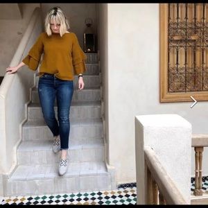 Madewell Ruffle Sweater